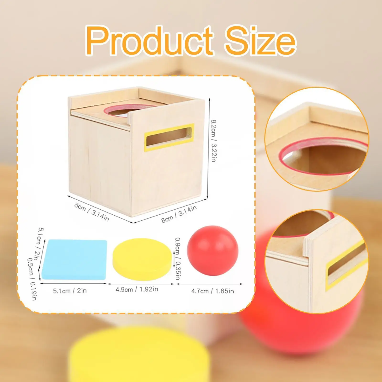 Boîte de permanence d'objets, boîte de dépôt, développement des garçons et des filles, jouet de Coordination œil-main, Classification des couleurs à trois formes