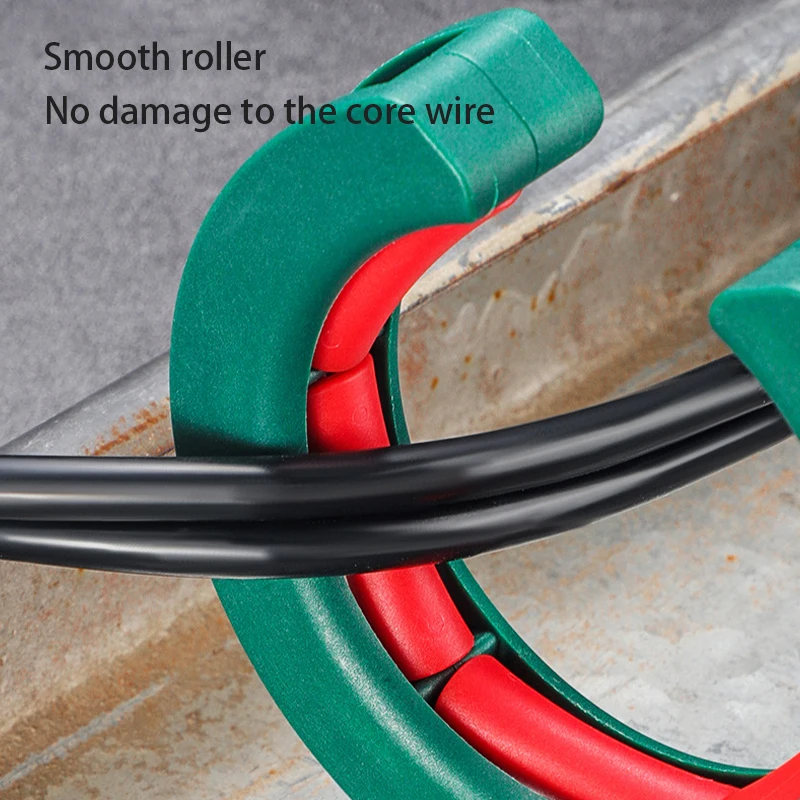 Guide Fixation Construction Auxiliary Tool Cable Tray Bridge Pulley Threading Garage Ceiling Integrated Wiring Cable laying Wire