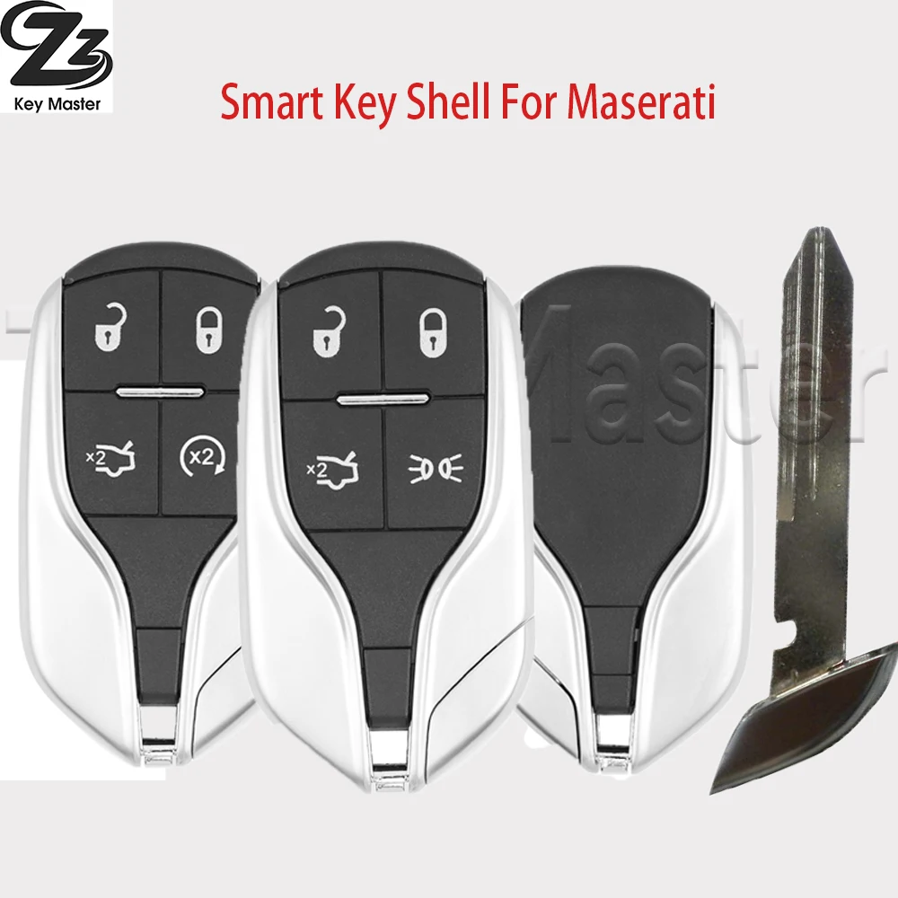 

Zz M3N-7393490 Сменный автомобильный 5-кнопочный чехол для дистанционного ключа для Maserati, также подходит для Jeep Dodge Chrysler RAM SRT SRT Hellcat