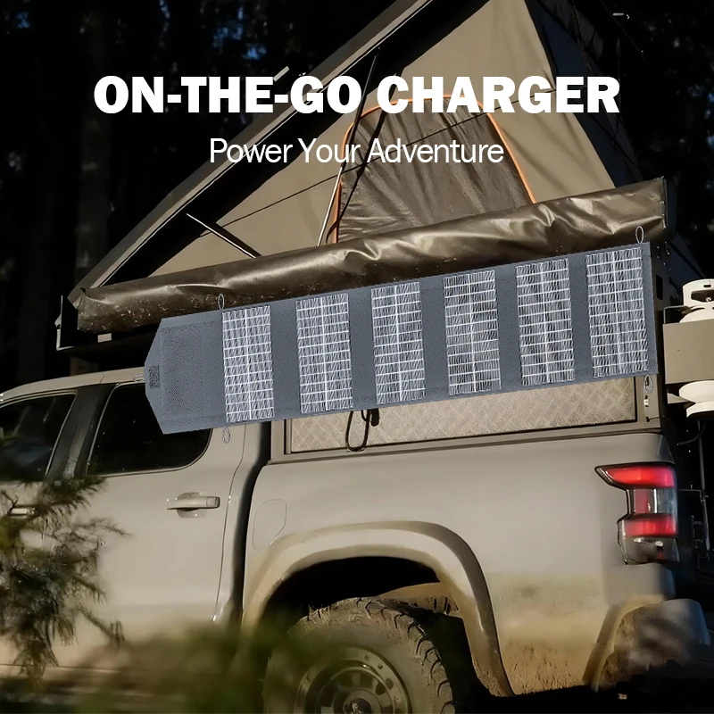 800W 6 Fold Foldable Solar Panel 23.5% High Efficiency Waterproof Portable Solar Charger For RV Camping Outdoor Emergency Power
