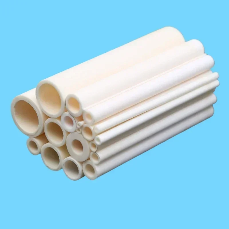 

100mm Alumina (Al₂O₃) Insulated Thermocouple Protection Tube – Single Bore, ID 0.4mm to 18mm, High-Temperature Resistant