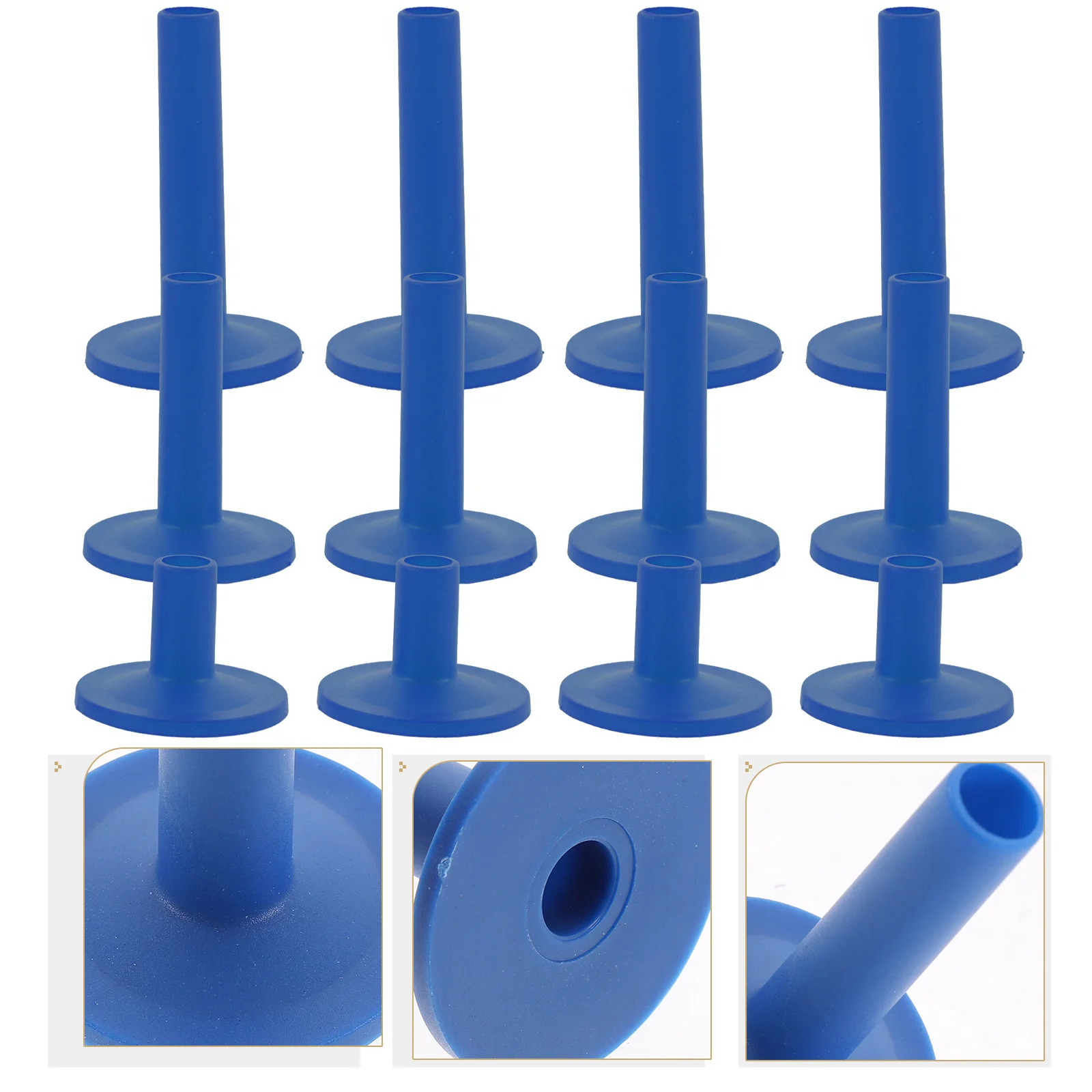 

12 Pcs Drum Kit Accessories Replacement Parts Plastic Sleeve Cymbal Accessory Snare Cymbals for Drums