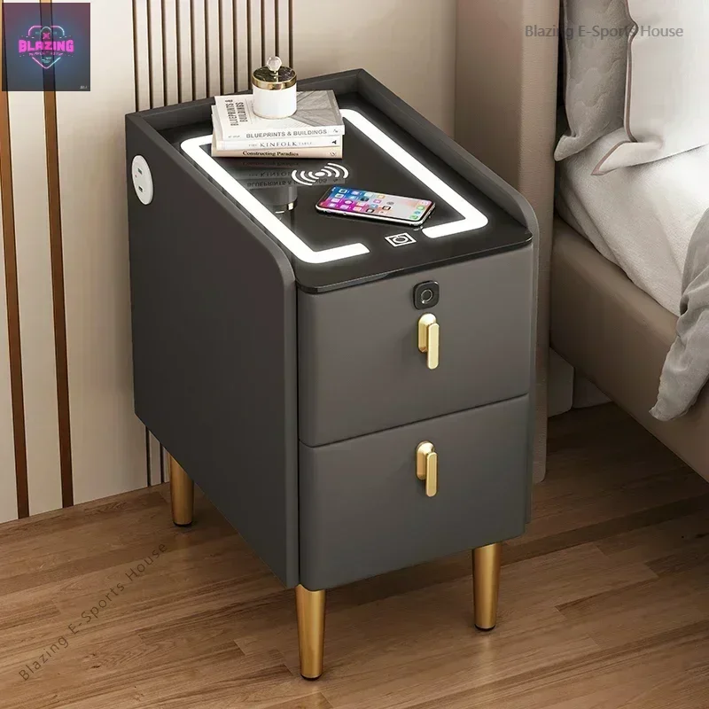 

Ночной столик Прикроватные тумбочки Прикроватная мебель для спальни Геймер Узкая кровать Стол Скандинавские шкафы с выдвижными ящиками Meubles De Chambre