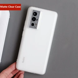 Matte Clear Case For Poco F5 Pro Case Soft Silicone Phone Cover For Xiaomi Poco F5Pro 5G Fundas Slim Thin Simple Stylish Bumper