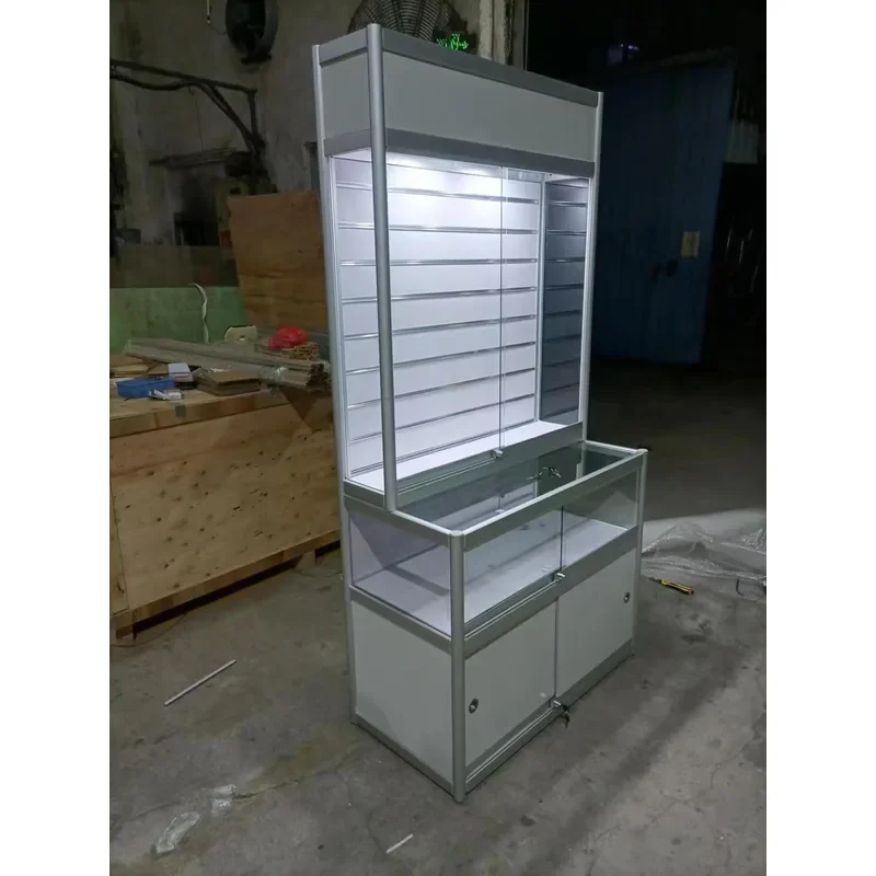 for Display Cabinet Mobile Phone Pendant Container Commodity Glass Showcase Factory Direct Sales Beautiful Durable Quality