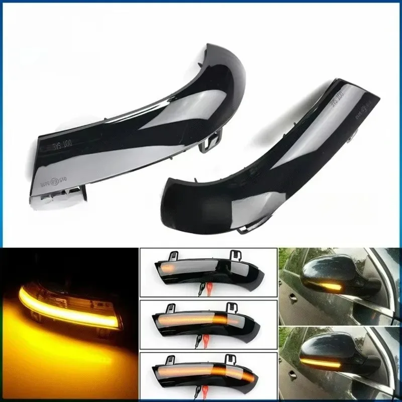 

Tiy 2pcs of LED Turn Mirror Indicator for Volkswagen Golf 5 GTI V MK5 Jetta Passat B5.5 B6 Sharan Superb B5 EOS