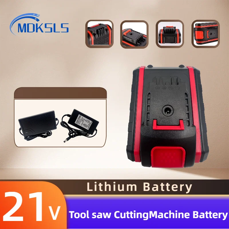21V 18650 Latest High Power Electric Trimming Saw Single Hand Electric Saw Rechargeable Battery, Cordless Impact Drill Battery