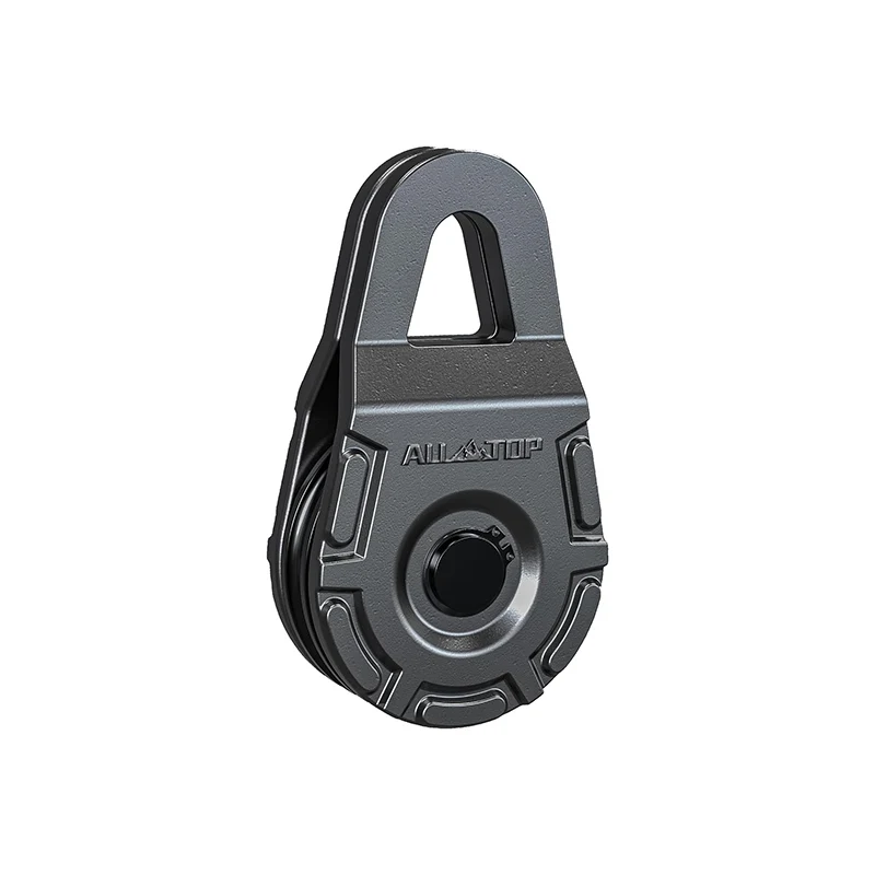 Forged Snatch Block (18 Ton Work Load) Extreme Recovery Winch Pulley System For Synthetic Rope Or Steel Cable