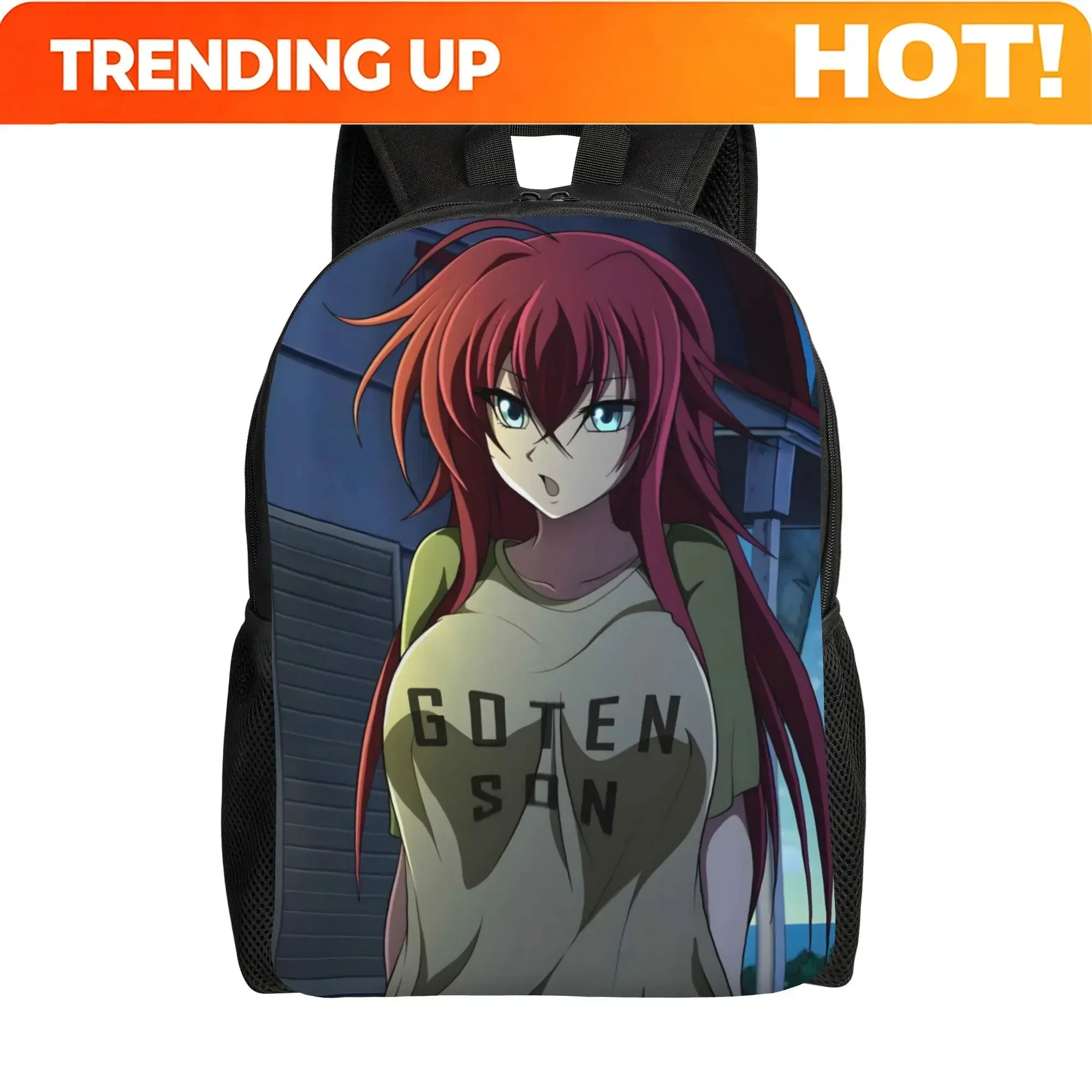 Custom Bag Classic Highschool-Dxd Single Layer Backpack Ideal For Daily Needs, Great For Commuters, Students, Or Weekend Adventu