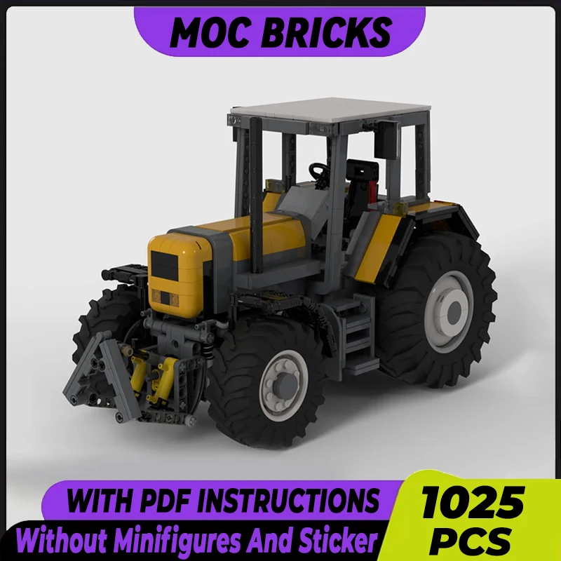 City Vehicle Model Moc Building Bricks TX Series Tractor Technology Modular Blocks Gifts Christmas Toys DIY Sets Assembly