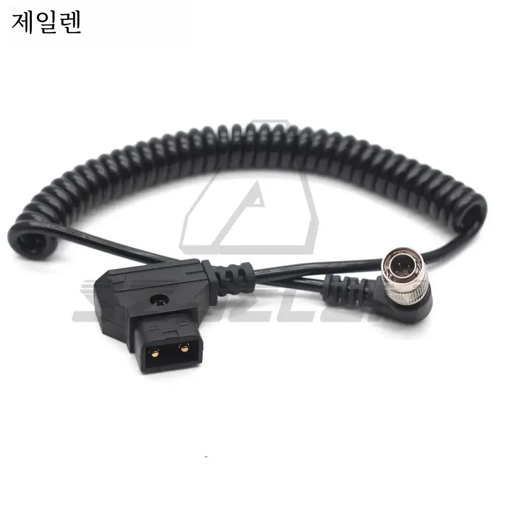 DTAP to  4 pin Right angle elbow plug for Sound Devices 688 633 Zoom F8 Power Cable ZAXCOM