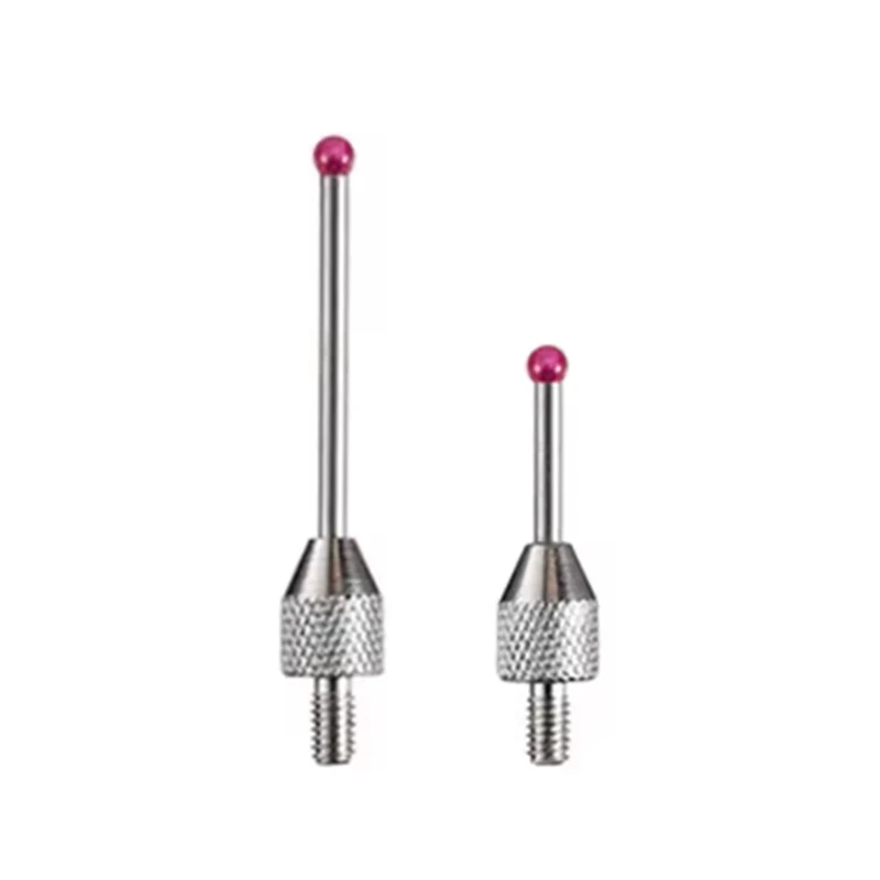

ABMR-M2.5 CNC Probe Measuring Tips 2Mm Stylus Ball Porcelain Shaft CNC Height Gauge Probe Measuring Probe CMM Machines