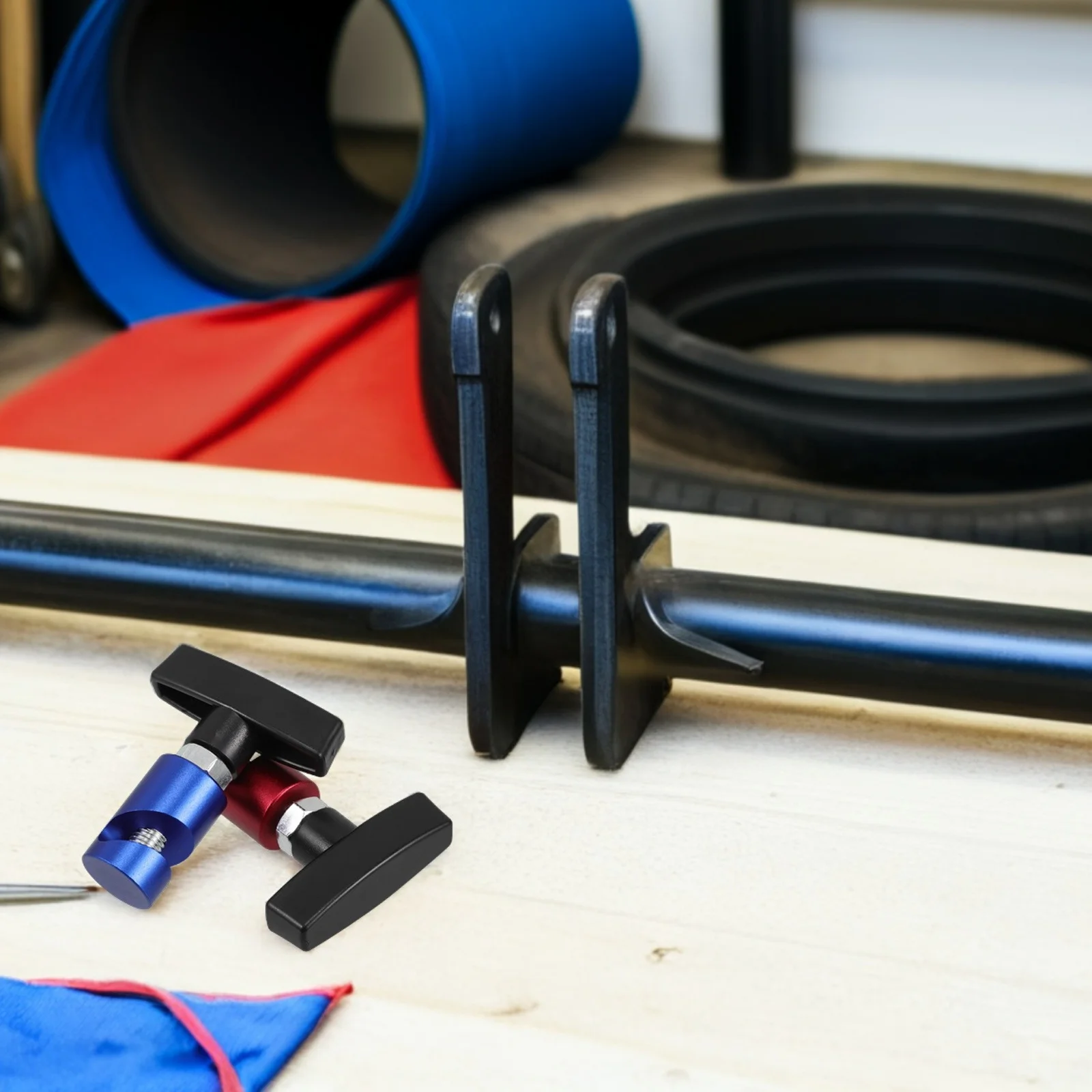 

2pcs Engine Hood Lift Support Strut Clamp Heavy Duty Fixing Bracket For Car Maintenance Repair Universal Lift Rod Holder Hood