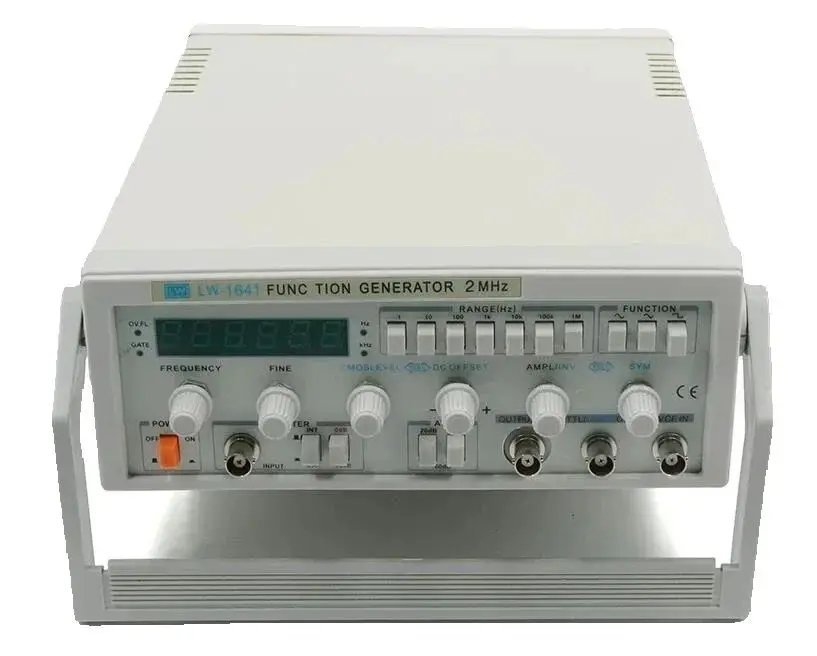 Digitale functiesignaalgenerator 0,1 Hz–2 MHz Audiofrequentie Signaalbron Golfvormgenerator voor laboratoriumgebruik