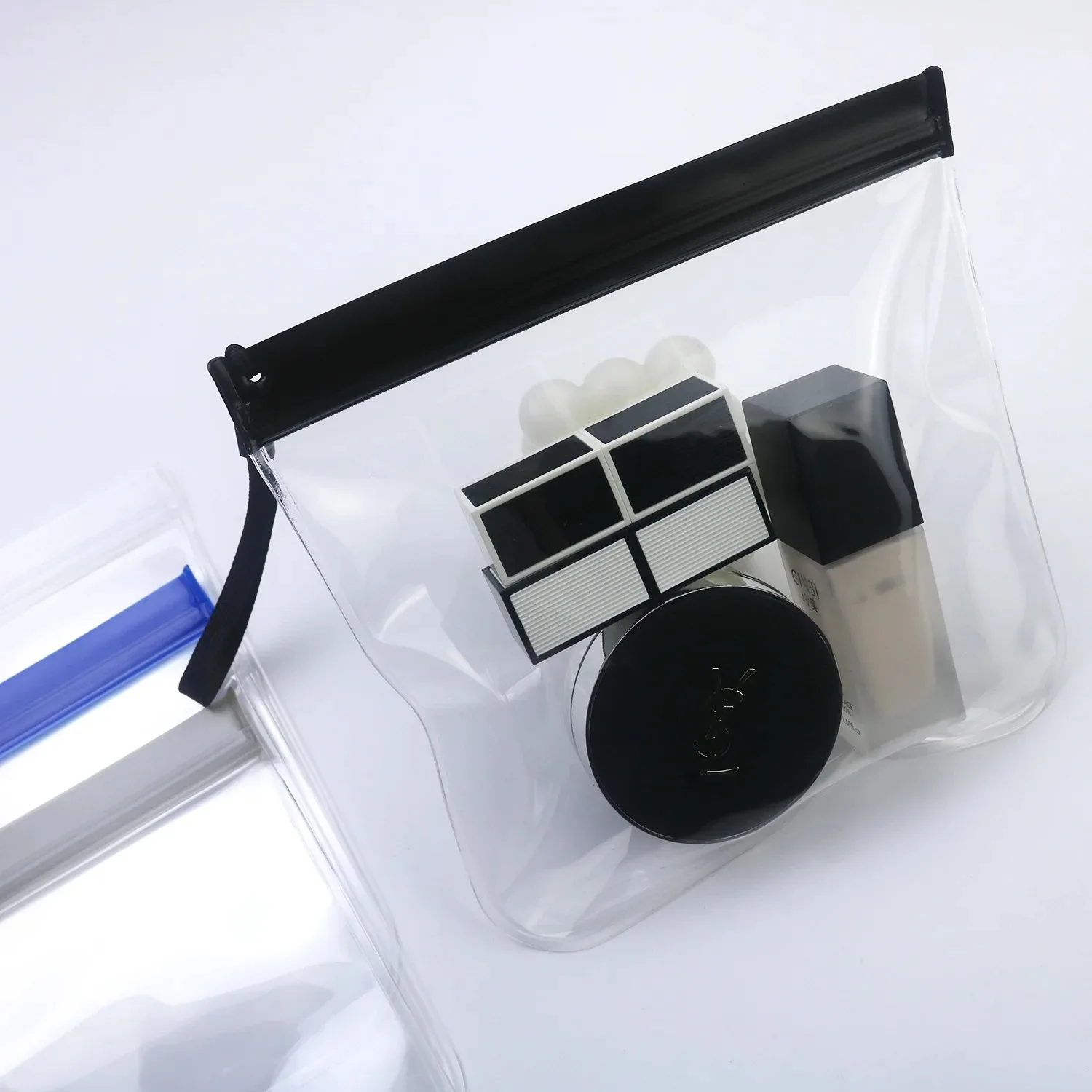 1PC Luggage Transparent Travel Use Leakproof Flight Make Up Waterproof For Women Reusable Airport Security Toiletry Bag