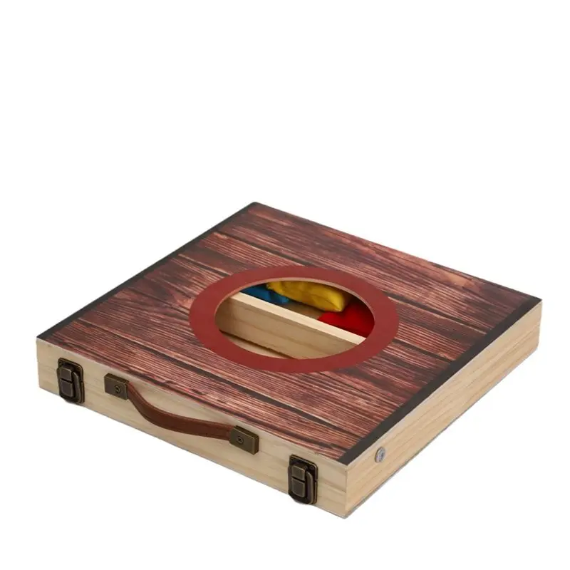 

【BIG SALE】Corn Hole Toss Game Indoor Or Outdoor Backyard Toss Games Foldable Cornhole Game For Kids And Adult