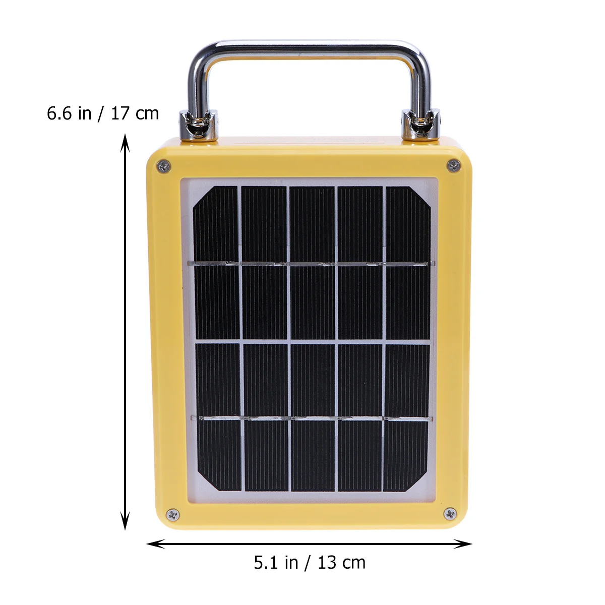 Lampu LED Tenaga Surya yang Kokoh 10W 6000k Putih untuk Perawatan Berkemah di Luar Ruangan Lampu Tenaga Surya Darurat Lampu Darurat