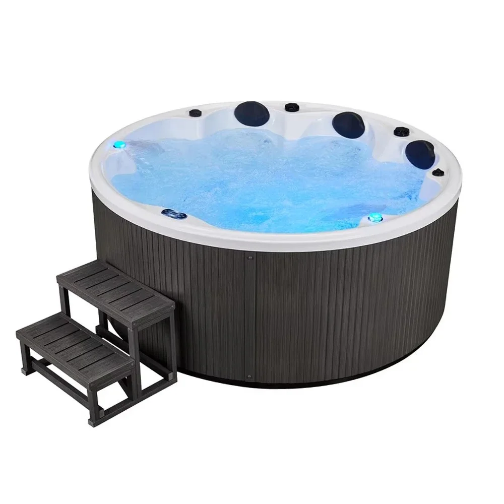 &c Hot Selling Luxurious Round Balboa Massage Hot Tub Spa Comfortable Outdoor Whirlpool for Hotels