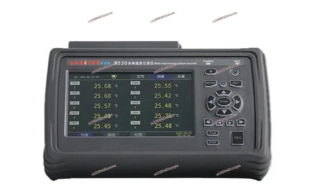 

WS30 10 Channel Temperature Measurement Device with High Precision and 3 Display Modes, Temperature Data Recorder