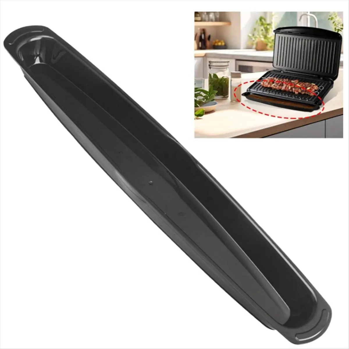 【Newest AT03】Efficiently Collect Oil and Keep Clean Reliable Replacement Drip Pan Fits for for Foreman Models
