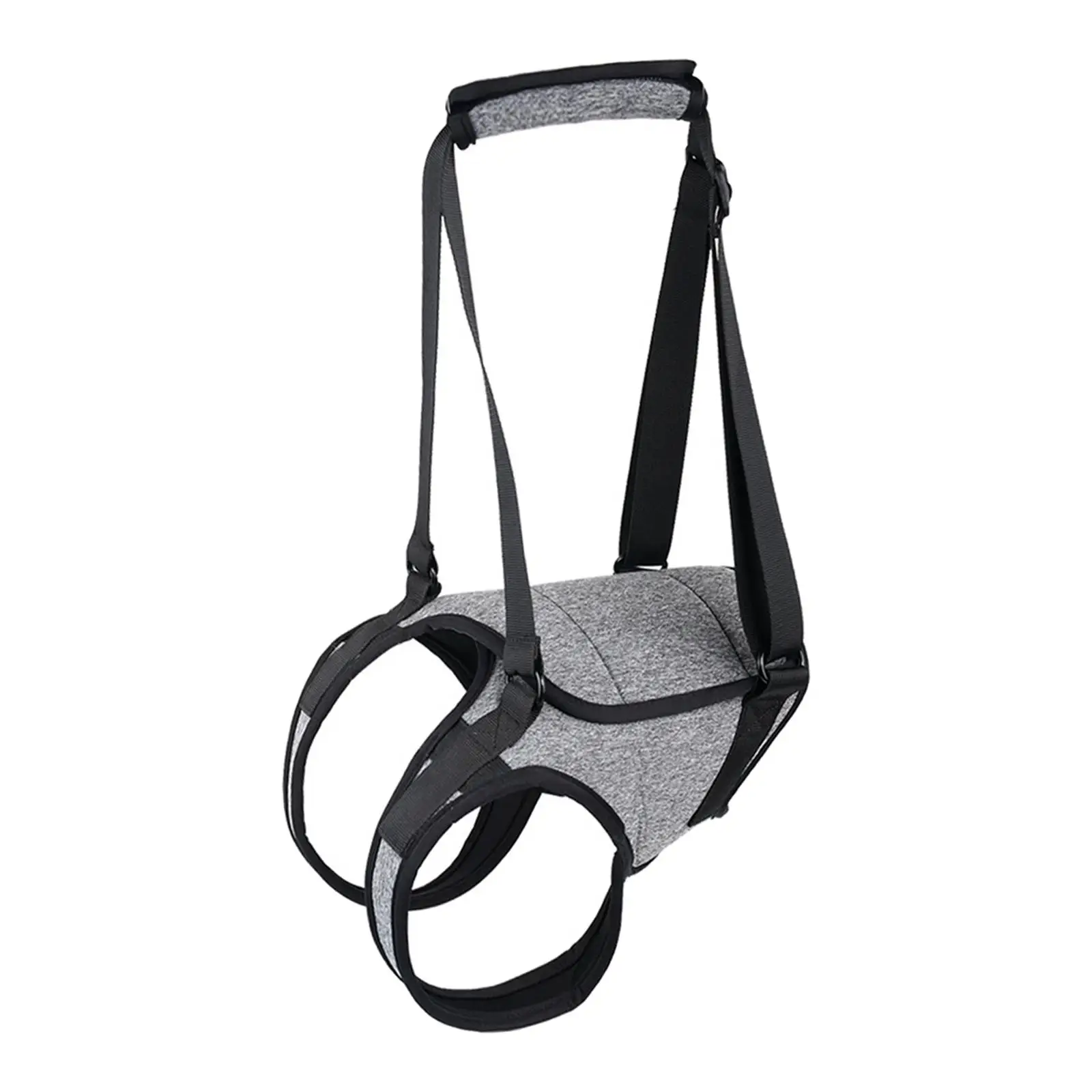 Dog Mobility Support Harness Sling for Back Legs Lift Aid Adjustable Wear Resistant Breathable Polyester Comfortable Walking