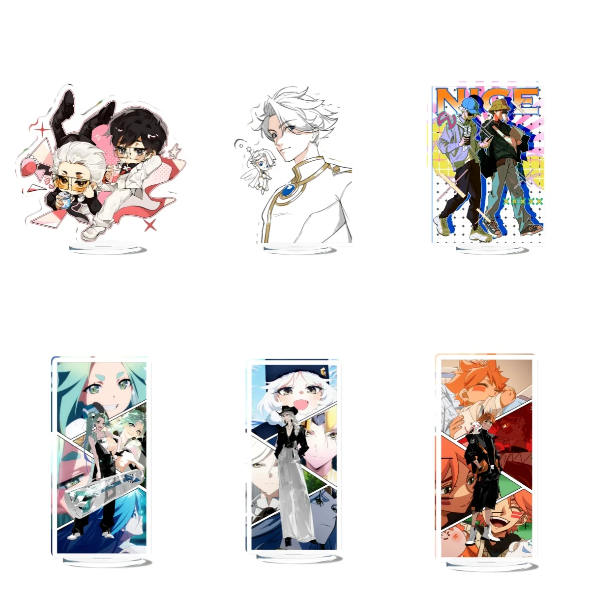 

To Be Hero New Anime Acrylic Stand Model Plate Decoration Originality Desk Figure Display Original Collection Friends Fan Gift