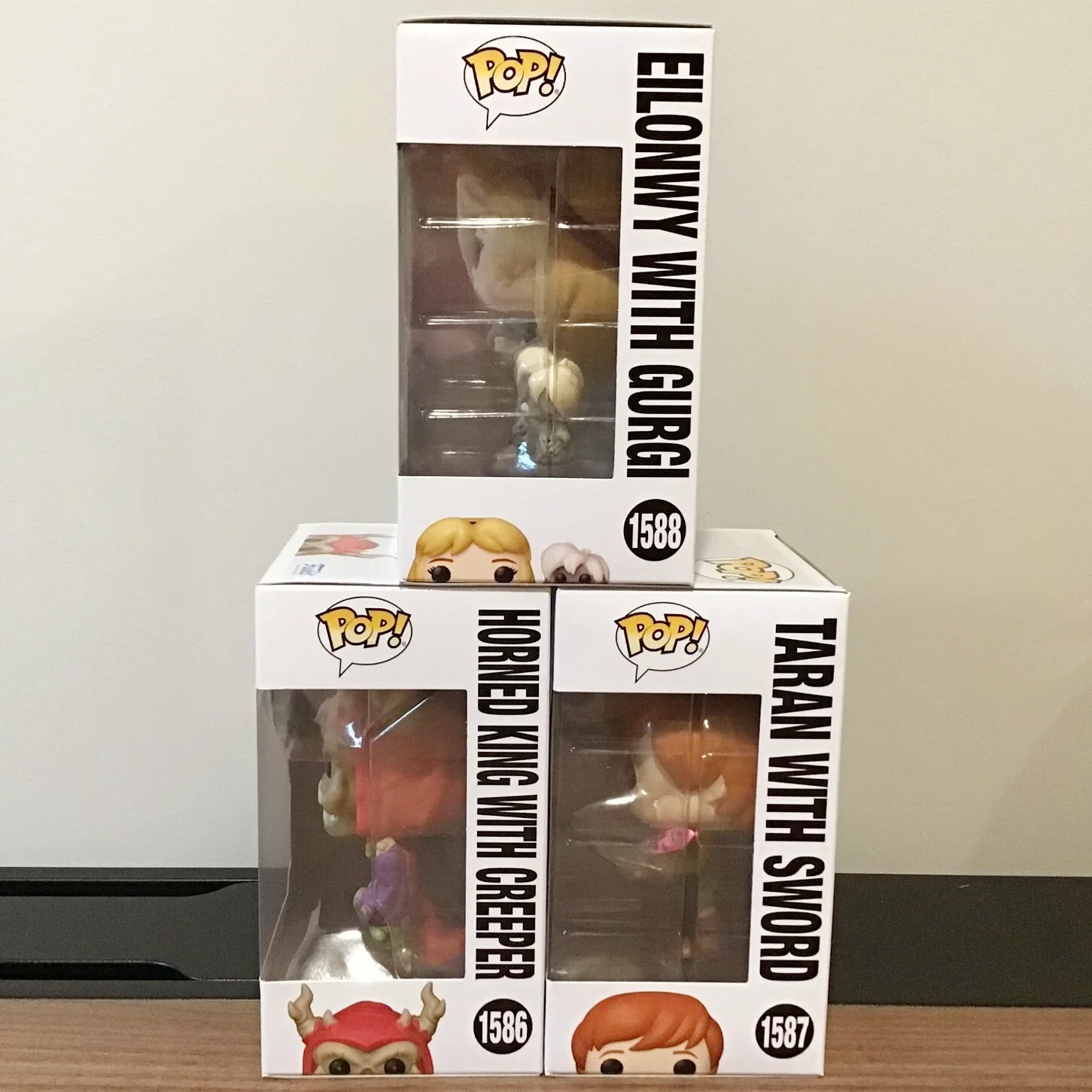 Disney Taran with Sword 1587 And Eilonwy with Gurgi 1588 Figurine Funko Pop Vinyl Figure Limited Edition Collect Model Toy Gift - Image 3