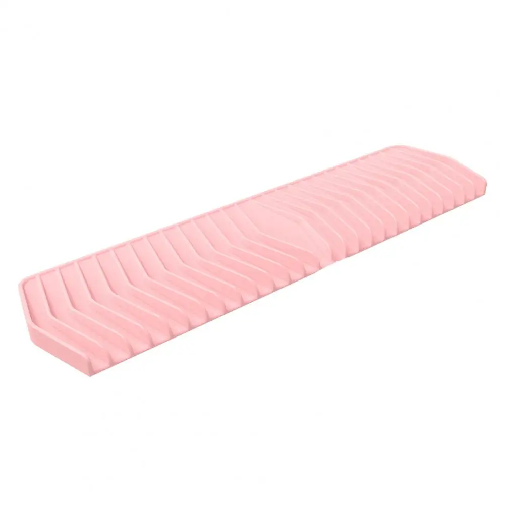 Silicone Soap Dish Waterfall Drainage Silicone Soap Tray for Countertop Organization Non-slip Dish