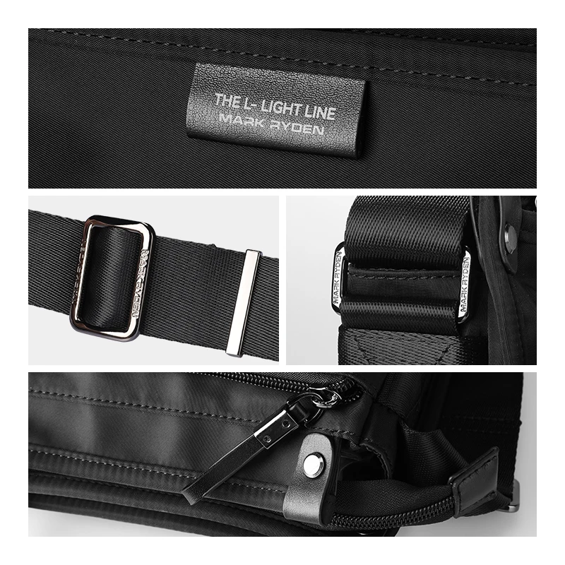 MarkRyden Urban Defender: Light Series Travel Waterproof Leather Sling Bag