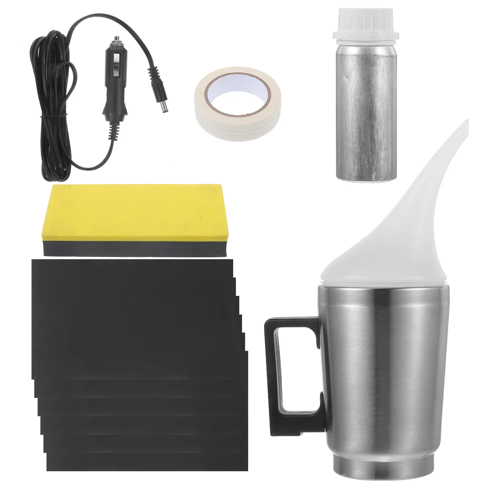 1 مجموعة 1 مجموعة استعادة عدة سيارة تلميع الرملي أداة التفتيت كوب Diy بها بنفسك لوازم تجديد المصباح السيارات #3