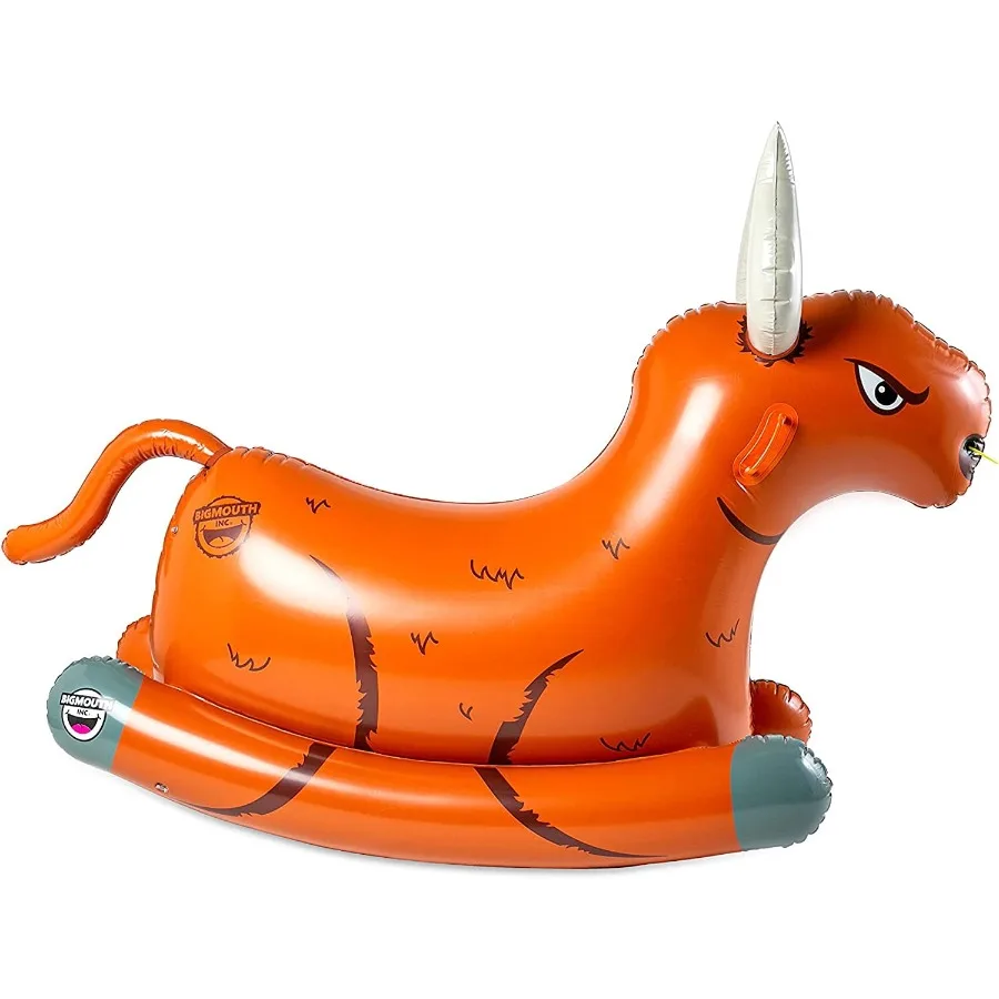 

BigMouth Inflatable Bull Rocker Pool Float