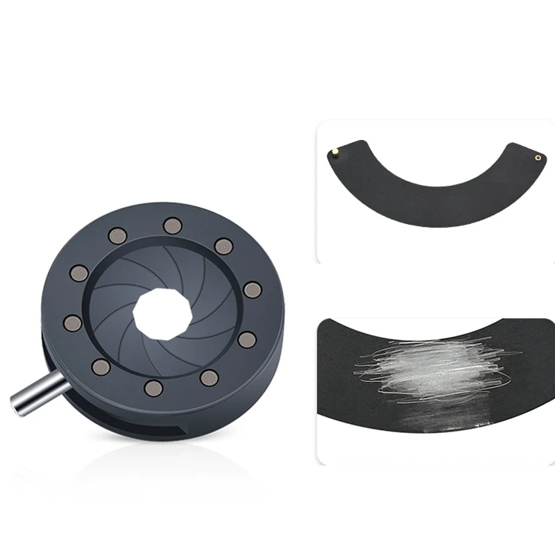 Adjustable Aperture 1-12MM Manual Zoom Optical Iris Diaphragm Condenser for Camera Microscope Adapter With 10 Blades