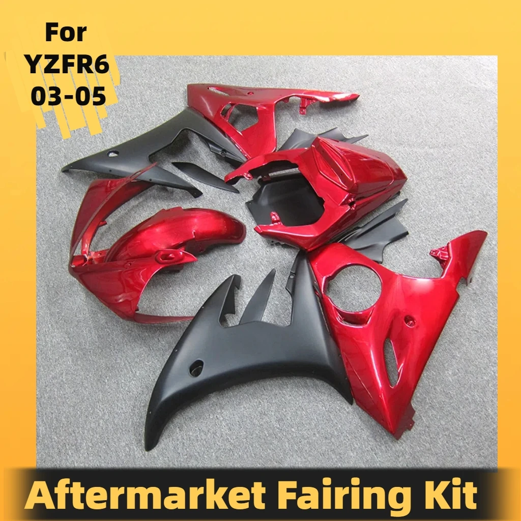 Fairings for Yamaha YZF R6 03 04 05 R6 2003 2004 2005 ABS Body Set Motorcycle Aftermarket Fairing Plastic Kit