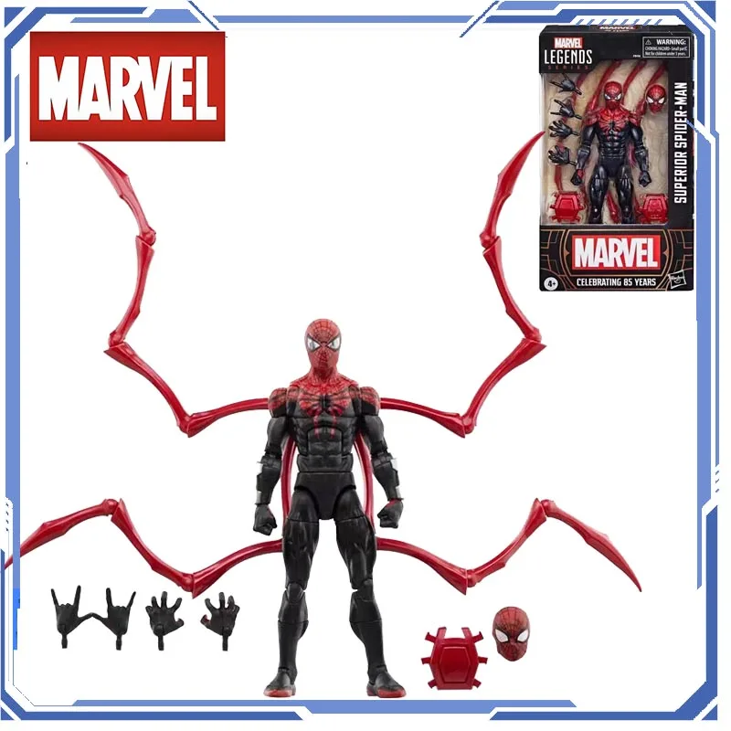 

In Stock Genuine Marvel's 85th anniversary series focuses on Spider-Man Action Anime Figure Collectible Doll Ornament Gift