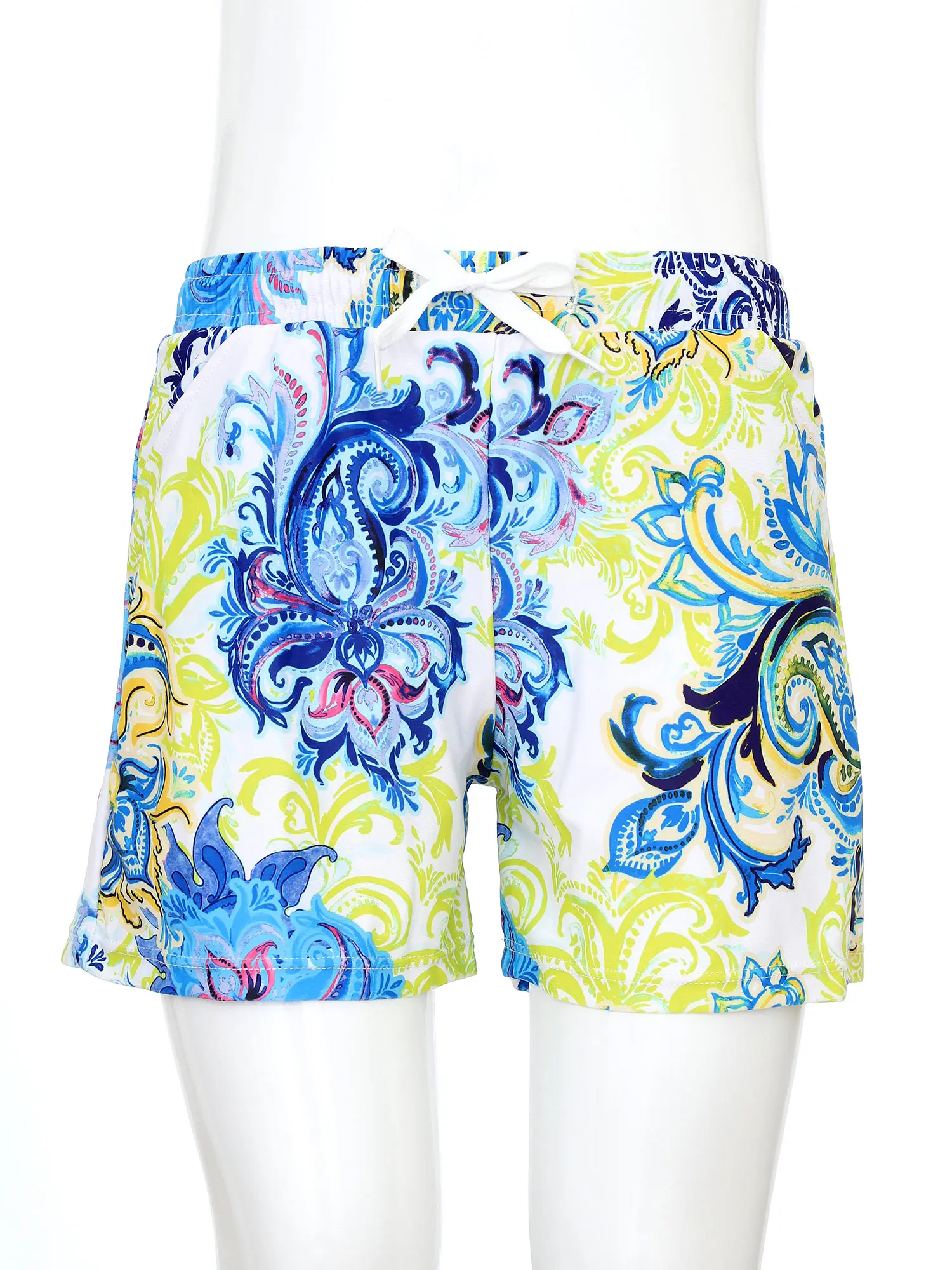 Kids Boys Tropical Print Swim Shorts Quick-drying Beach Pants Swim  Trunks Swimwear Bathing Suit Casual Shorts for Pool Party