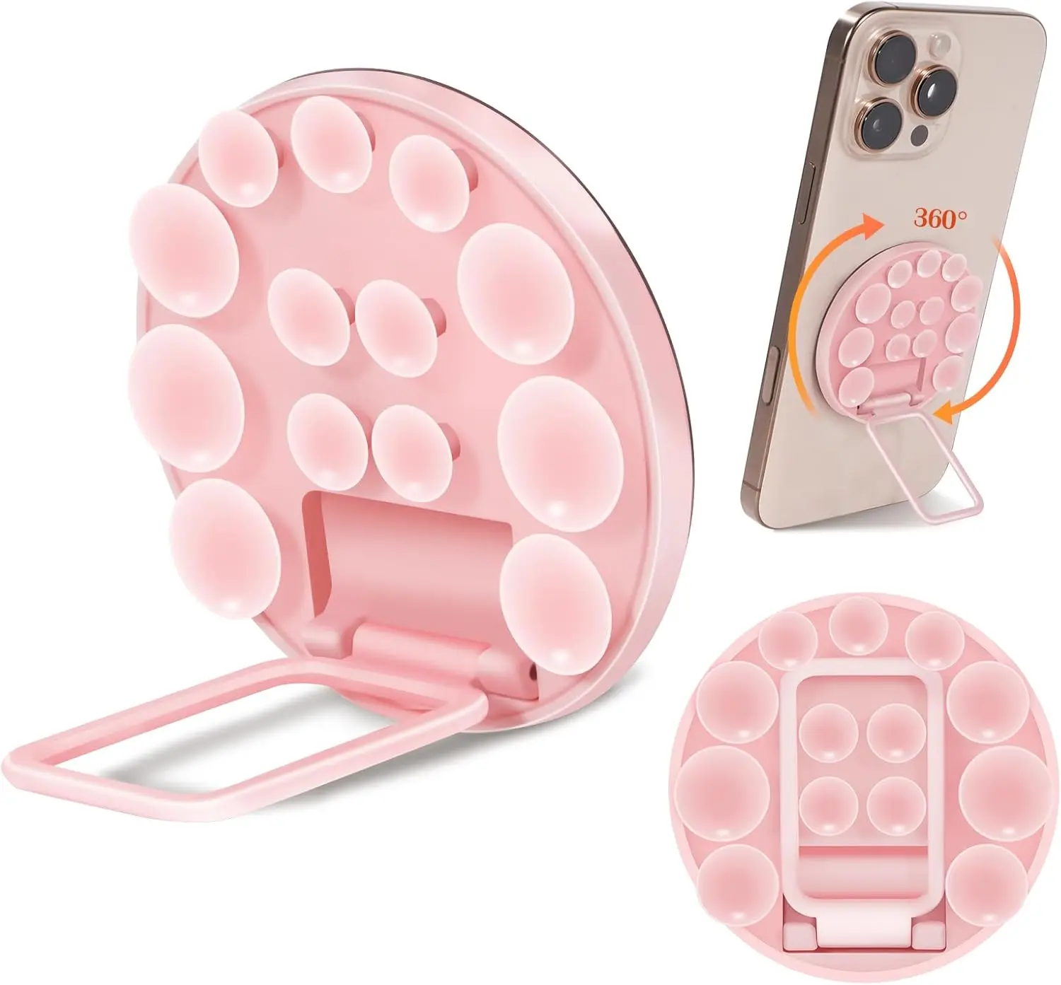 

Держатель для телефона на присоске, аксессуары для ручек для телефона, модная клейкая ручка для телефона с сильной адгезией, силиконовая для селфи и видео