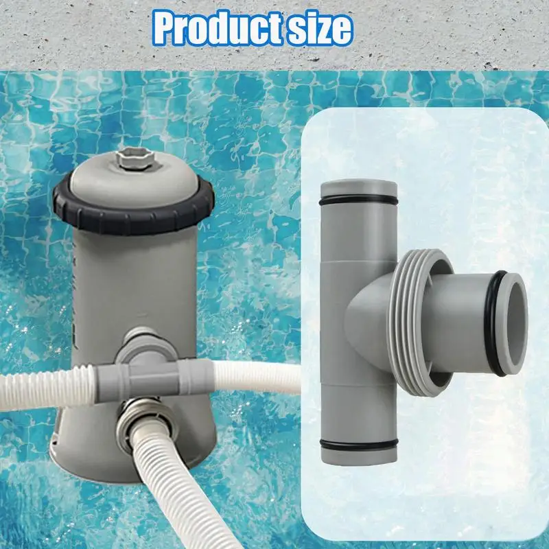 

Pool Plunger Valves Shut Off Valves Pool Accessory Attachment Easy Connection Pool Pump Hose Pool Filter Pump Hose Adapter