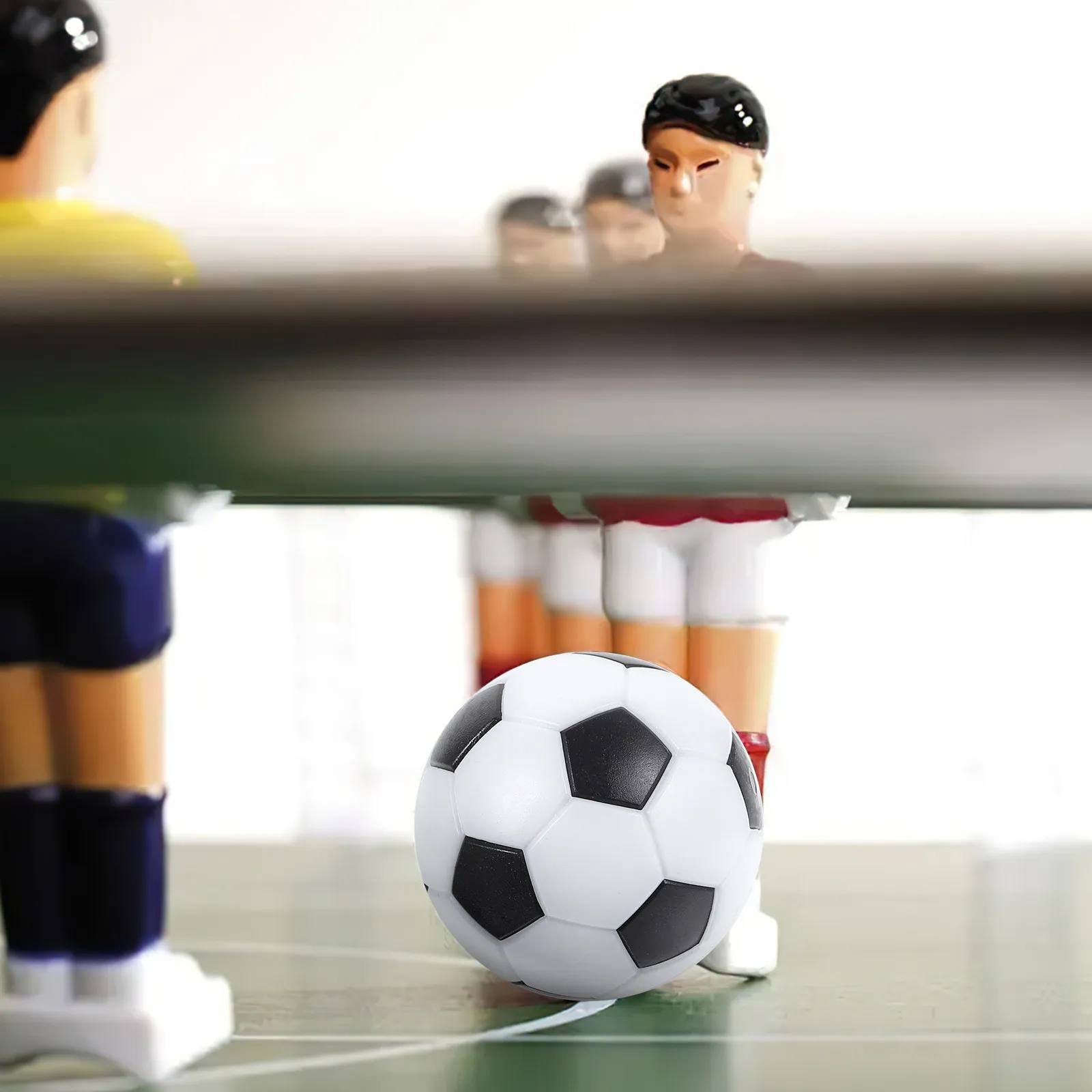 

12Pcs Table Football Balls Hips Material Smooth Rolling Frosted Surface for Desktop Soccer Game Replacement Accessories Table