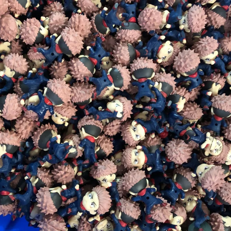 Koleksi Model Anime Jujutsu kassen Itadori Yuji Gojo Satoru Kugisaki Nobara Fushiguro Megumi Zenin Maki ornamen hadiah anak-anak