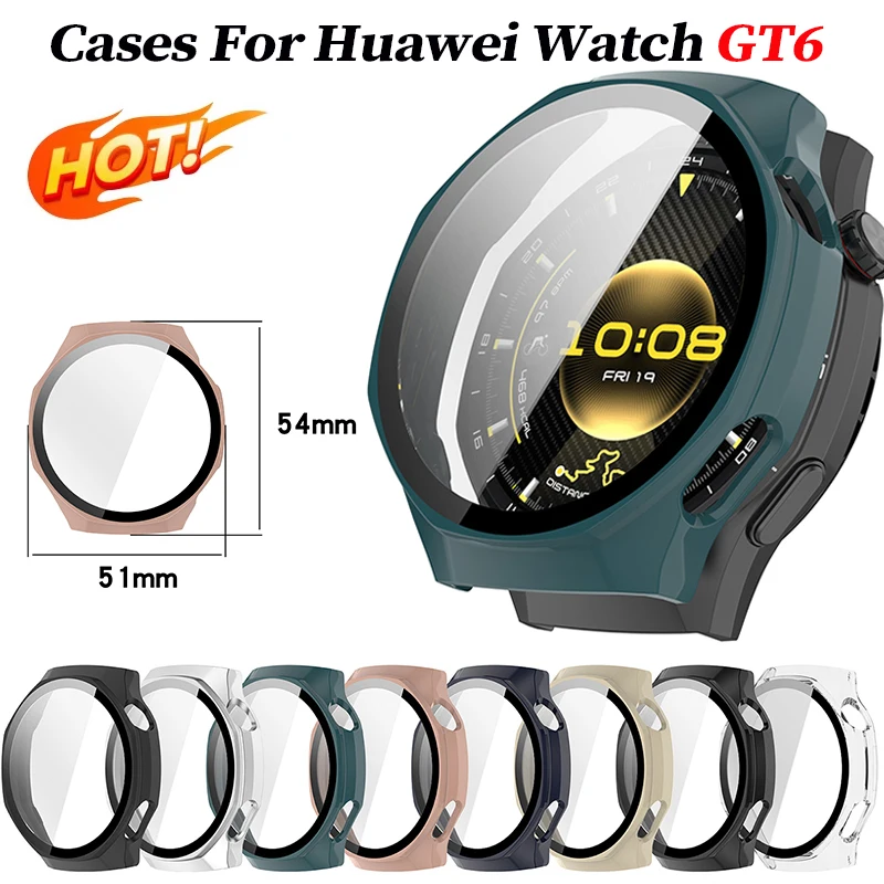 Protection Cases For Huawei Watch GT6 46mm Smartwatch TPU GT6 Pro 46MM Protective Case Shell Frame Cover Watch Accessories Tools