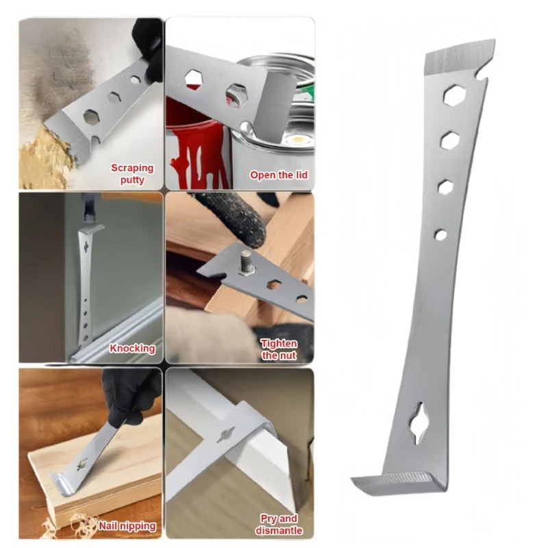 人間工学に基づいたステンレス鋼スクレーパープライツール養蜂車修理woodcraftの使用