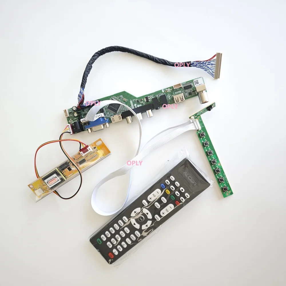 TV Controller driver board kit for QD15TL02 QD15TL07 15.4