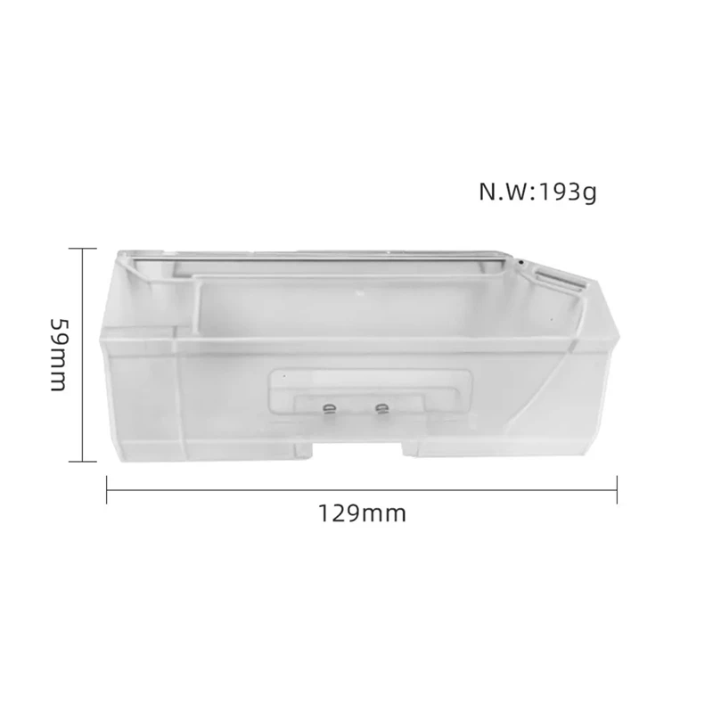 For Dreame L10 Ultra / L10S Ultra / Xiaomi X10+ / Mijia OMNI 1S Robot Vacuums Filter Dust Box Contanier Parts