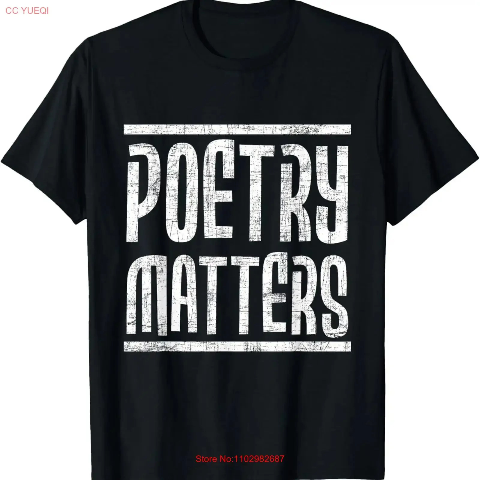 Poésie compte poète autor livre amant poème écriture t-shirt vintage lavé haut pour un usage quotidien légèrement unisexe respirant