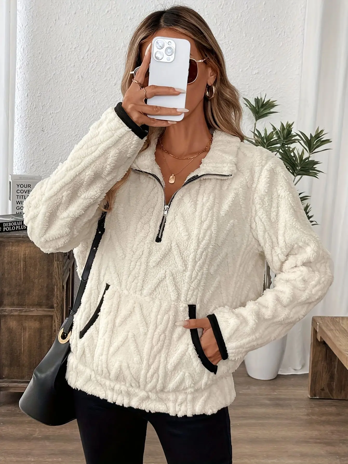 

New Fashion Pullover Hoodie Women Casual Zipper Lapel Long Sleeve Coat Autumn Winter Lady Sweatshirt Street Clothing Tops