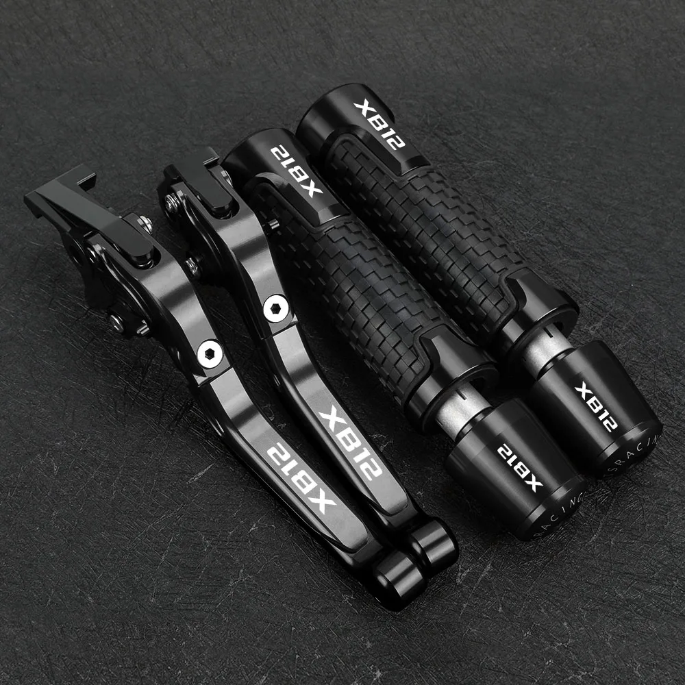 FOR BUELL XB12Ss XB12S s XB12 Ss 2009 Motorcycle Accessories Adjustable Extendable Brake Clutch Levers Hand Grip Handlebar Ends