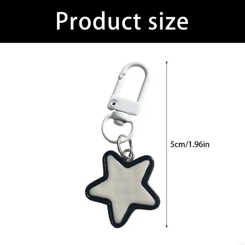 Retro Star Ring Lightweight Synthetic Material Friendship Gift for Her