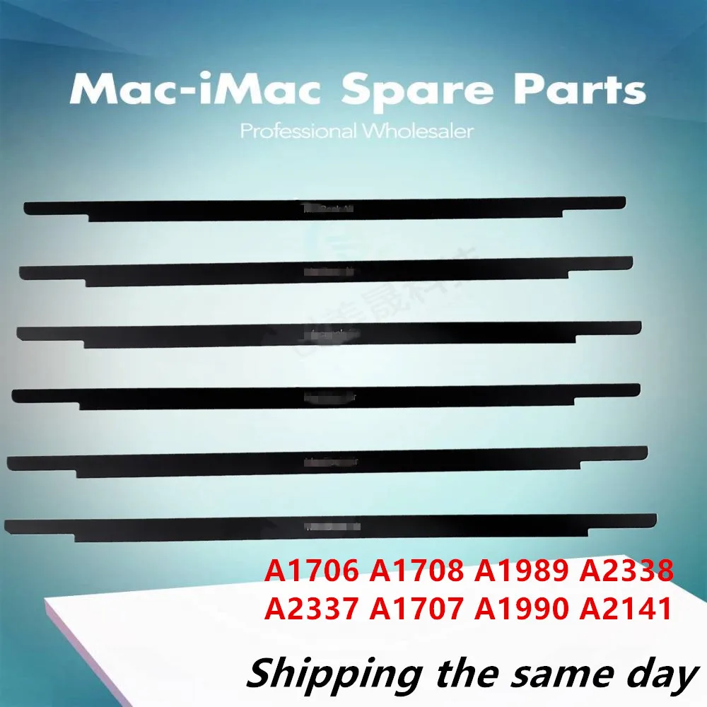 NEW A1706 A1708 A1989 A2159 A2251 A2337 A2338 A1707 A2141 A1932 A2179 Bezel Plastic Front Trim Logo Cover For MacBook Air/pro