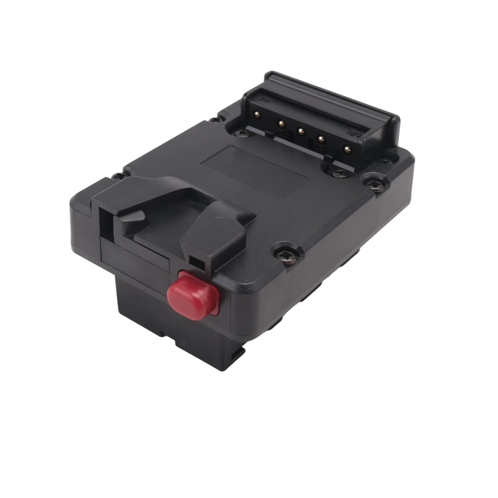 ABQU V-Mount to NP-F Battery Converter Plate with D-Tap, for NP-F550/F570/F750/F970 Battery for LED Light Monitor