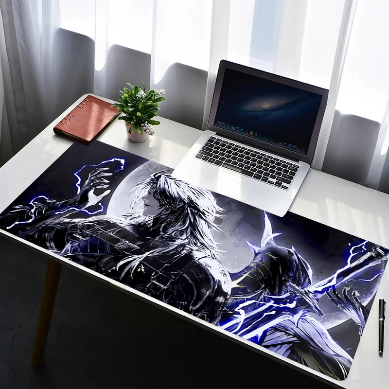 Mouse Pad Laptop Rubber Extended Desktop Mat Computer Gamer Mousepad PC Gaming Accessories Wuthering Waves Calcharo Keyboard Pad